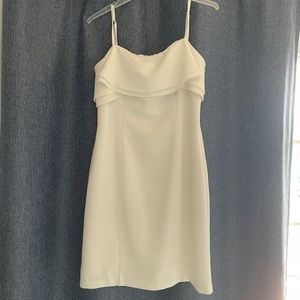 Karl Lagerfeld white cocktail dress, worn 1 time, size 10